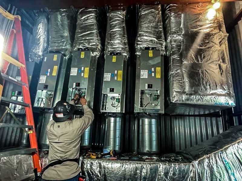 HVAC Heating Ventilation and Air Conditioning Services | T&T Industrial